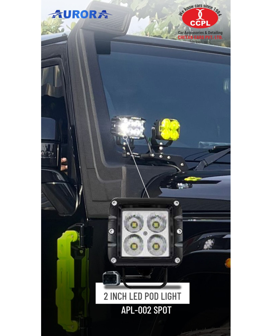 AURORA  LED headlight ALO-2-E4E15D1 | 8 Pieces LED | 40W